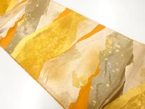 山並模様織出し袋帯